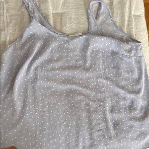 Primark Light Blue Polka Dot Blouse